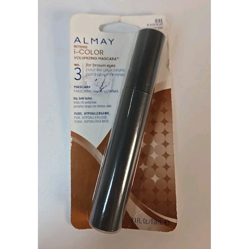 ALMAY INTENSE I-COLOR VOLUMIZING‎ MASCARA - 031 BLACK PLUM